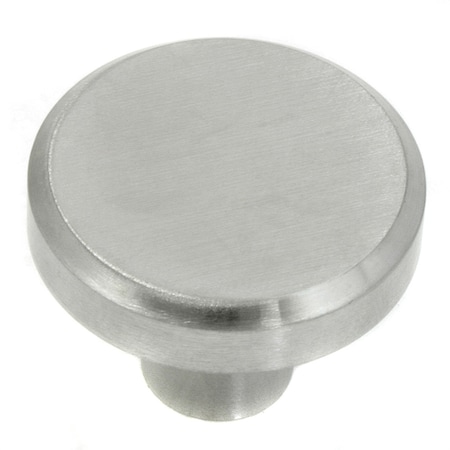 Brickell Stainless Steel Small Flat Top Knob, 1 1/4 (89401)